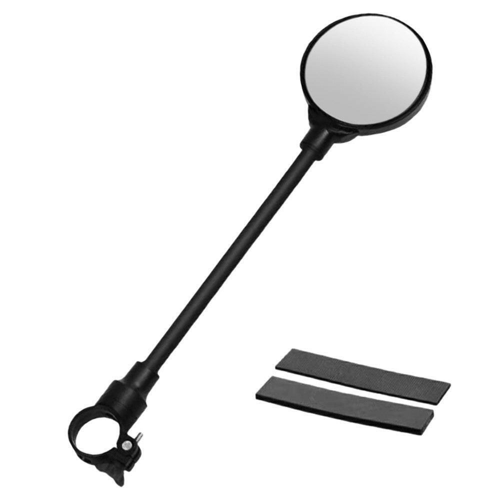 Handlebar Bike Mirror Bendable Rotatable Bicycle Rear View Mirror Cycling Mirror for Bar End-WAYBIKER
