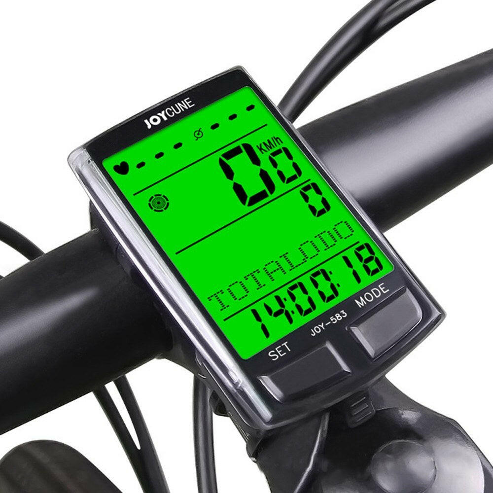 Bike Bicycles Waterproof Computers Multi-function Bt Code Table Large-screen Backlight with Eight Countries Language