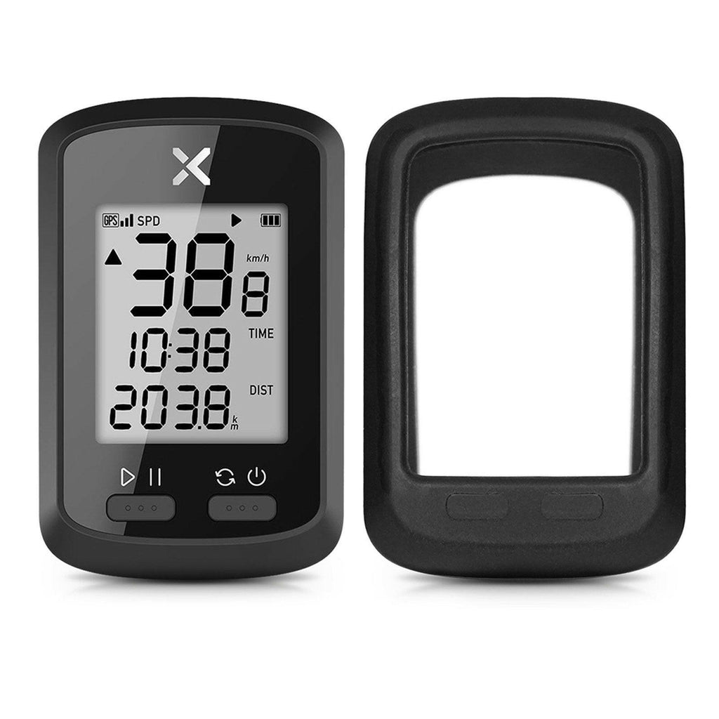 Smart GPS Cycling Computer BT ANT+ Wireless Bike Computer Digital Speedometer IPX7 Accurate Bike Computer with Protective Cover