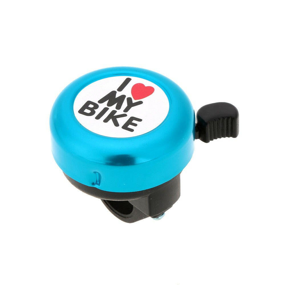 I Love My Bike Printed Clear Sound Cute Bike Alarm Warning Ring Bell Bicycle Accessory-WAYBIKER