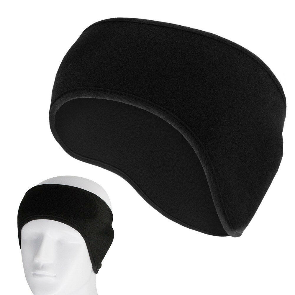 Windproof Fleece Cycling Ear Warmers Muffs Headband for Men and Women Winter Running Yoga Skiing Workout-WAYBIKER