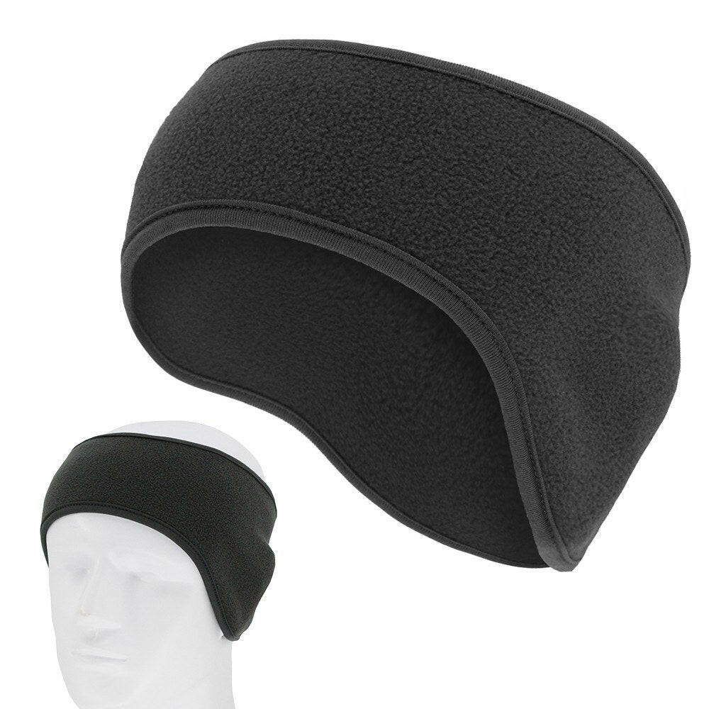 Windproof Fleece Cycling Ear Warmers Muffs Headband for Men and Women Winter Running Yoga Skiing Workout-WAYBIKER
