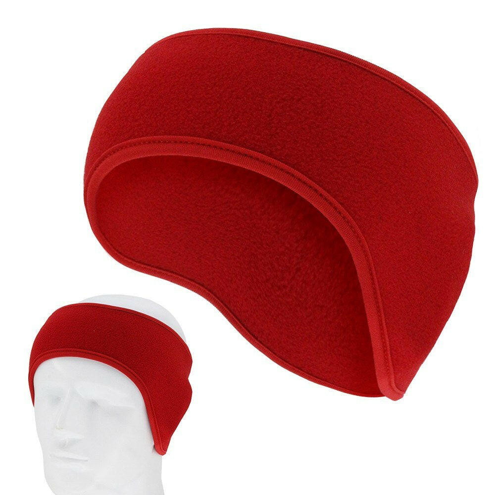 Windproof Fleece Cycling Ear Warmers Muffs Headband for Men and Women Winter Running Yoga Skiing Workout-WAYBIKER