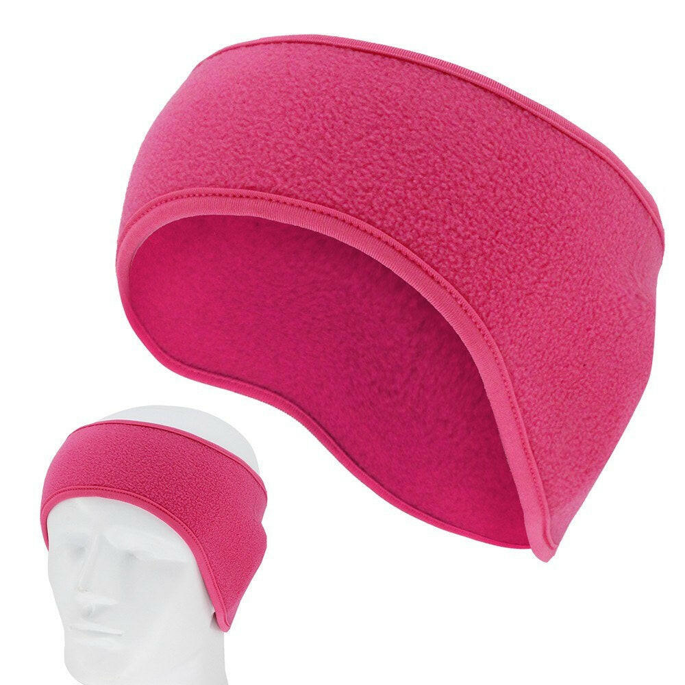 Windproof Fleece Cycling Ear Warmers Muffs Headband for Men and Women Winter Running Yoga Skiing Workout-WAYBIKER