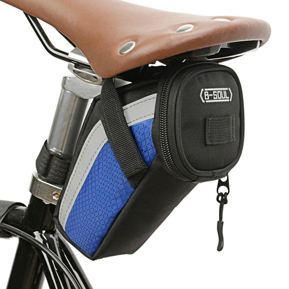 Bike Saddle Bag Cycling Seat Tail Bag Pouch MTB Bicycle Tool Storage Bag