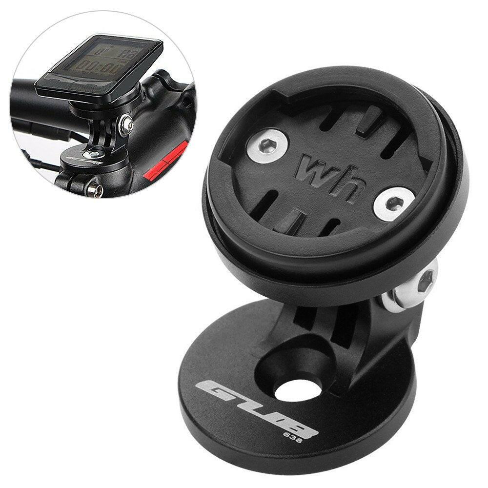 Adjustable Bike Stem Top Cap Mount Holder with 4 Adapters for Garmin for Bryton for Cateye for Wahoo Cycling Computers