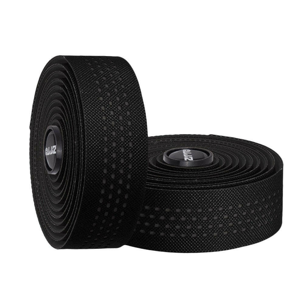 ZTTO Soft Breathable Road Bike Bicycle Handlebar Tape Cork EVA PU Bar Tape Professional Cycling Damping Anti-Vibration Wrap With 2 Bar Plug-WAYBIKER