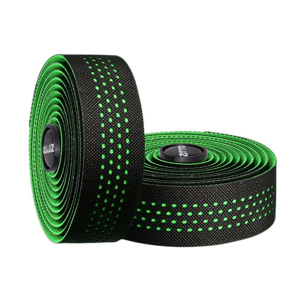 ZTTO Soft Breathable Road Bike Bicycle Handlebar Tape Cork EVA PU Bar Tape Professional Cycling Damping Anti-Vibration Wrap With 2 Bar Plug-WAYBIKER