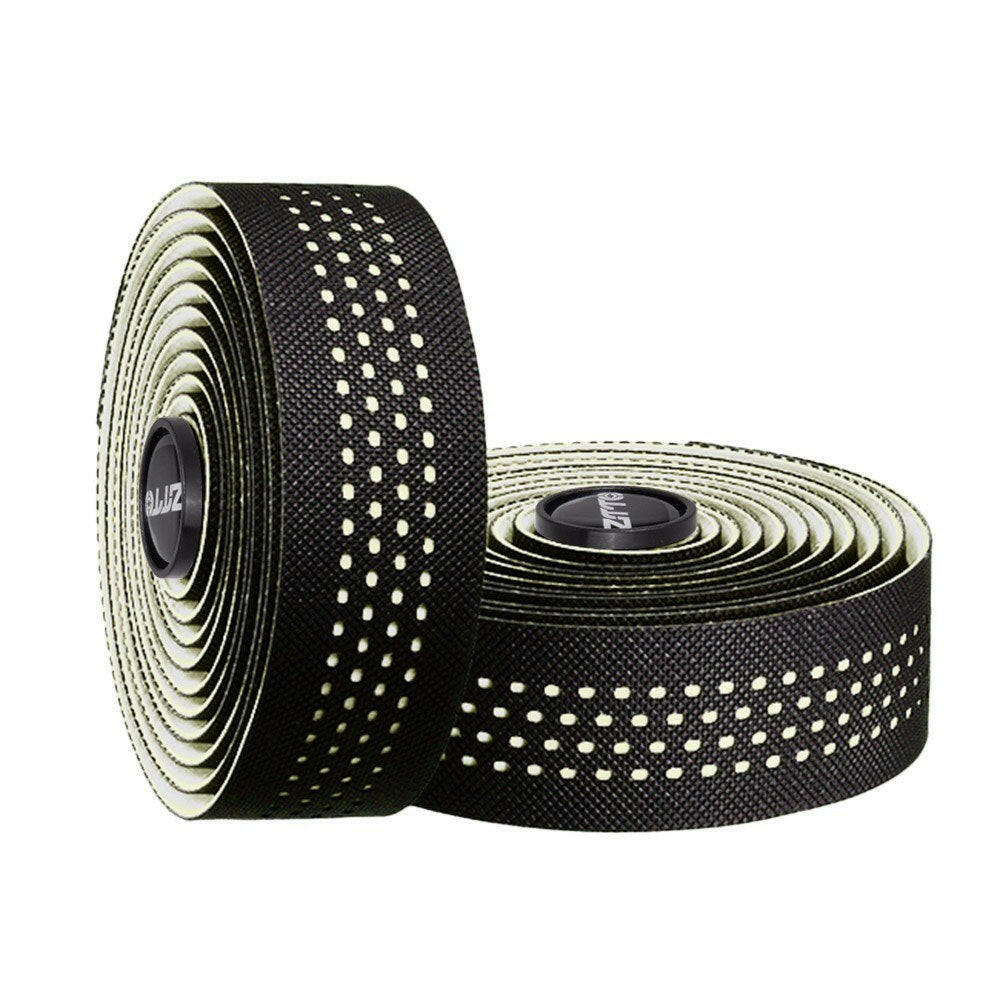 ZTTO Soft Breathable Road Bike Bicycle Handlebar Tape Cork EVA PU Bar Tape Professional Cycling Damping Anti-Vibration Wrap With 2 Bar Plug-WAYBIKER