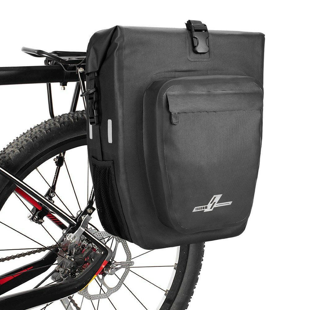 30L Waterproof Bike Rear Rack Bag Bicycle Pannier Bag Shoulder Bag Cycling Touring Grocery Bike Trunk Bag