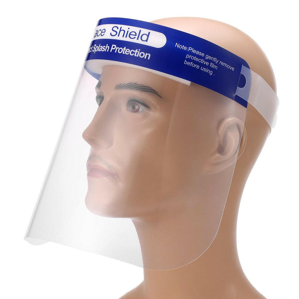Transparent Face Shield Anti-smog Anti-wind Prevent Lampblack/Droplets Protective Shield Face Guard 10PCS