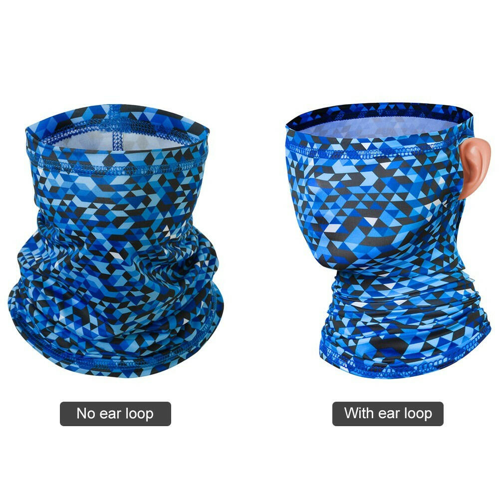 Men Women Bandanas Face Mask Outdoor Anti-dust Sun Protection Sports Neck Gaiter Scarf Balaclava for Cycling Running Hiking Motorcycling-WAYBIKER