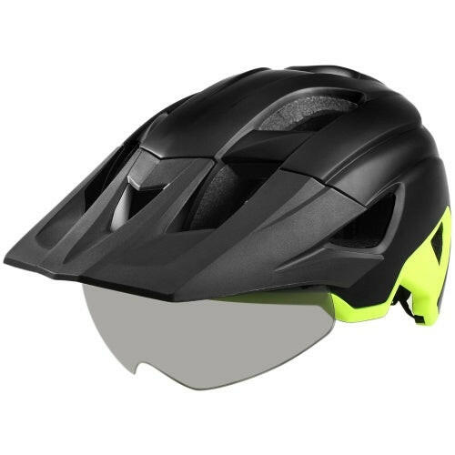 Mountain Bike Helmet with Detachable Visor Detachable Goggles Ultralight Adjustable MTB Cycling Bicycle Helmet Men Women Sports Outdoor Safety Helmet-WAYBIKER