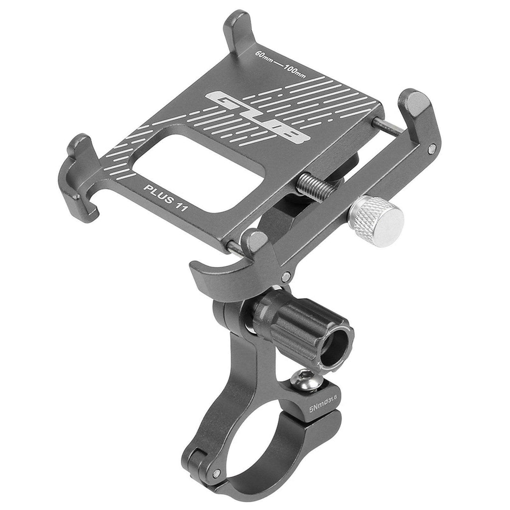 Aluminum Bike Phone Holder 360 Degree Rotating Adjustable Anti Slip Cycling   Bicycle Handlebar Phone Mount Holder Stand for MTB Road Bike Motorcycle-WAYBIKER