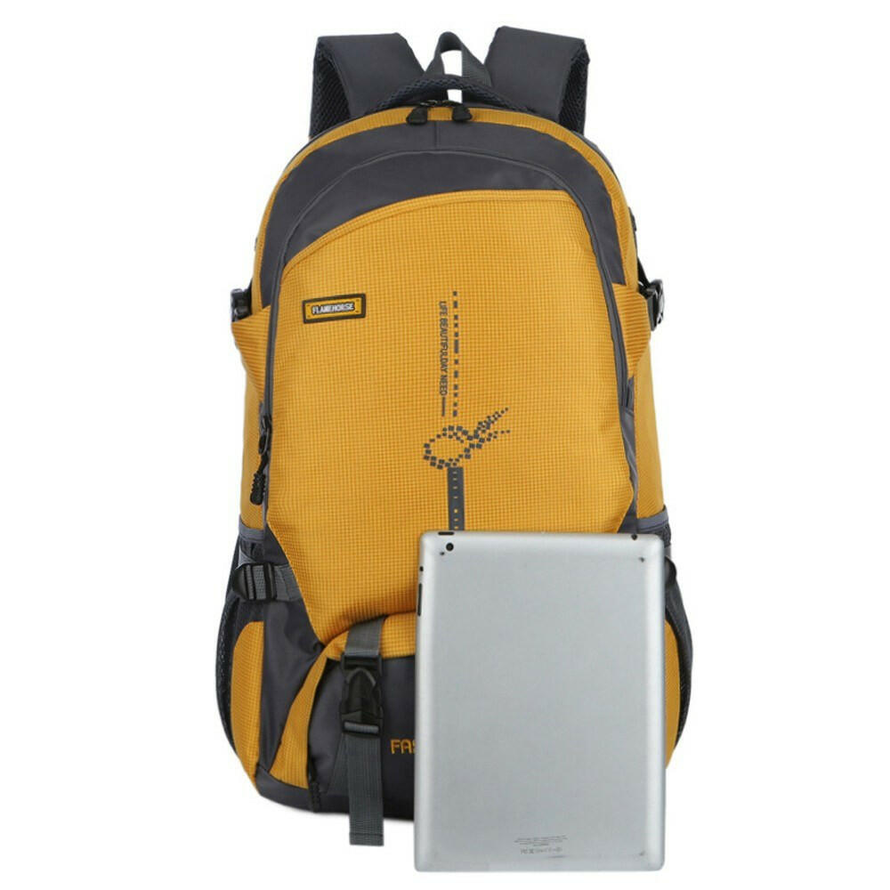 45L Large Capacity Waterproof Mountaineering Backpack Outdoor Breathable Shoulder Bag for Men and Women-WAYBIKER