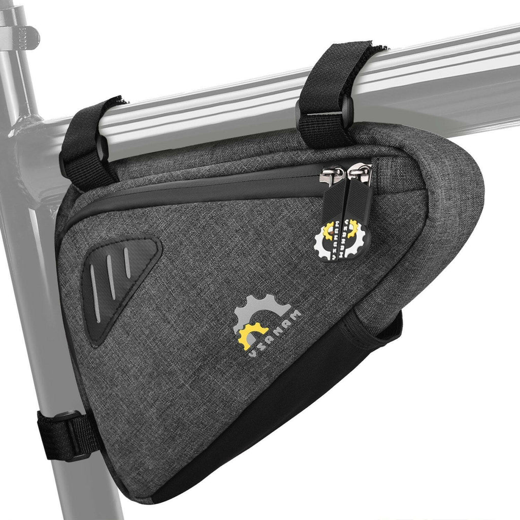 Waterproof Bike Triangle Bag Bicycle Frame Bag Tube Bag Cycling Bike Tools Storage Bag Pack for Mountain Road Bike-WAYBIKER