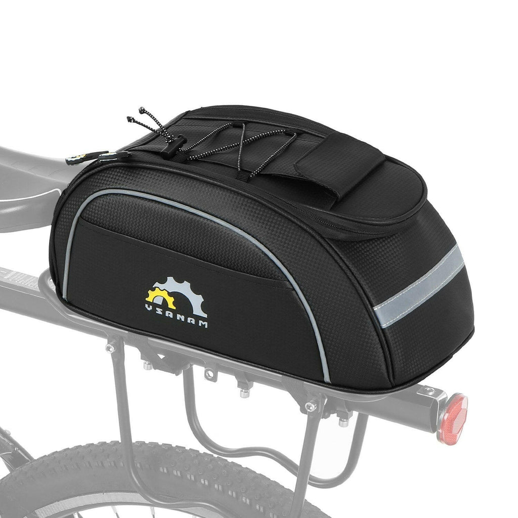 Waterproof Cycling Bicycle Insulated Cooler Bag MTB Bike Trunk Bag Rear Rack Bag Storage Luggage Carrier Bag Pannier