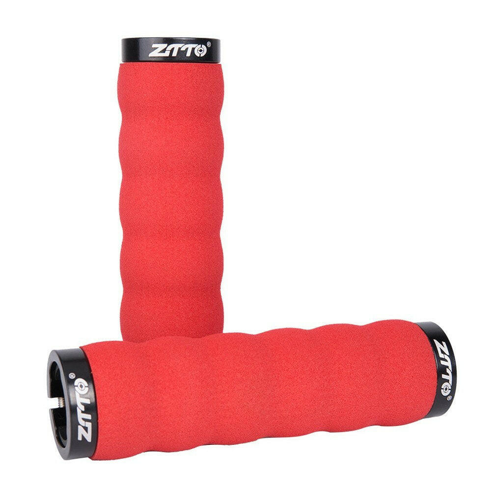 22.2mm Bicycle Handlebar Grips Anti-slip Sponge Foam Handle Bar Grips Cycling MTB Mountain Bike Grips-WAYBIKER