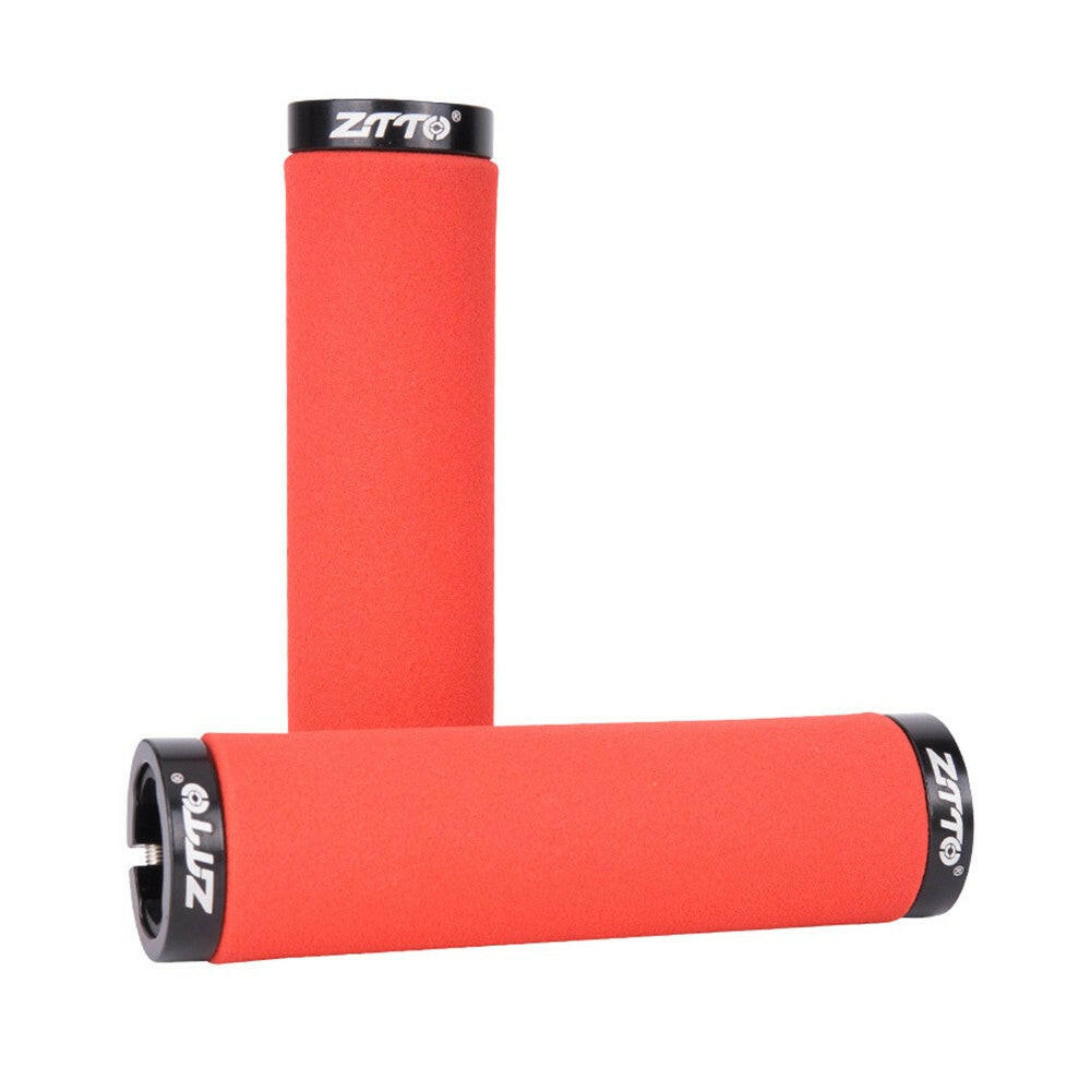 22.2mm Bicycle Handlebar Grips Anti-slip Sponge Foam Handle Bar Grips Cycling MTB Mountain Bike Grips-WAYBIKER