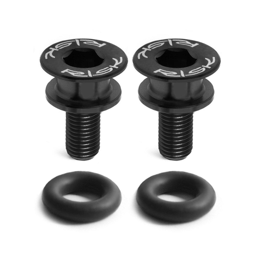 M8x15mm Square Hole Crankset Bottom Bracket Bolts Crank Arm Bolts Bike Crankset Bolts Bicycle Crankset Nuts-WAYBIKER