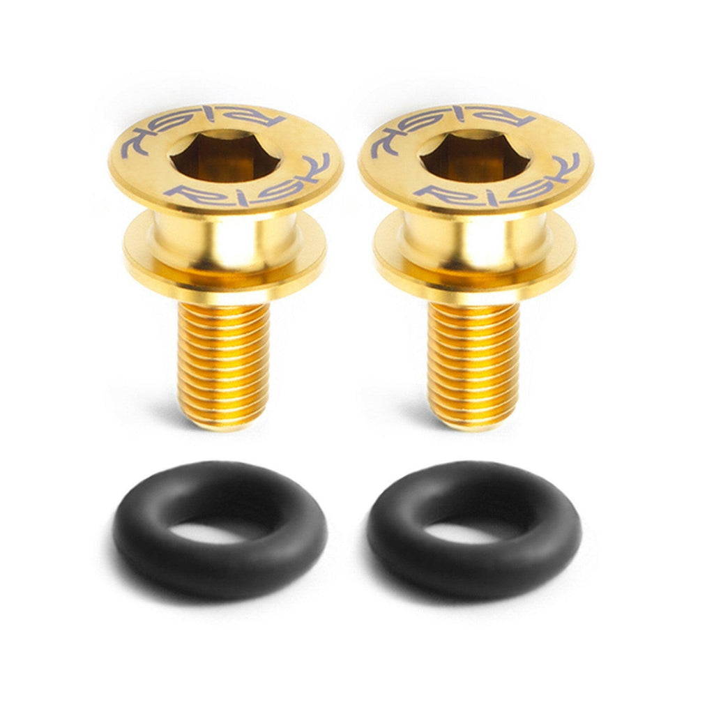 M8x15mm Square Hole Crankset Bottom Bracket Bolts Crank Arm Bolts Bike Crankset Bolts Bicycle Crankset Nuts-WAYBIKER
