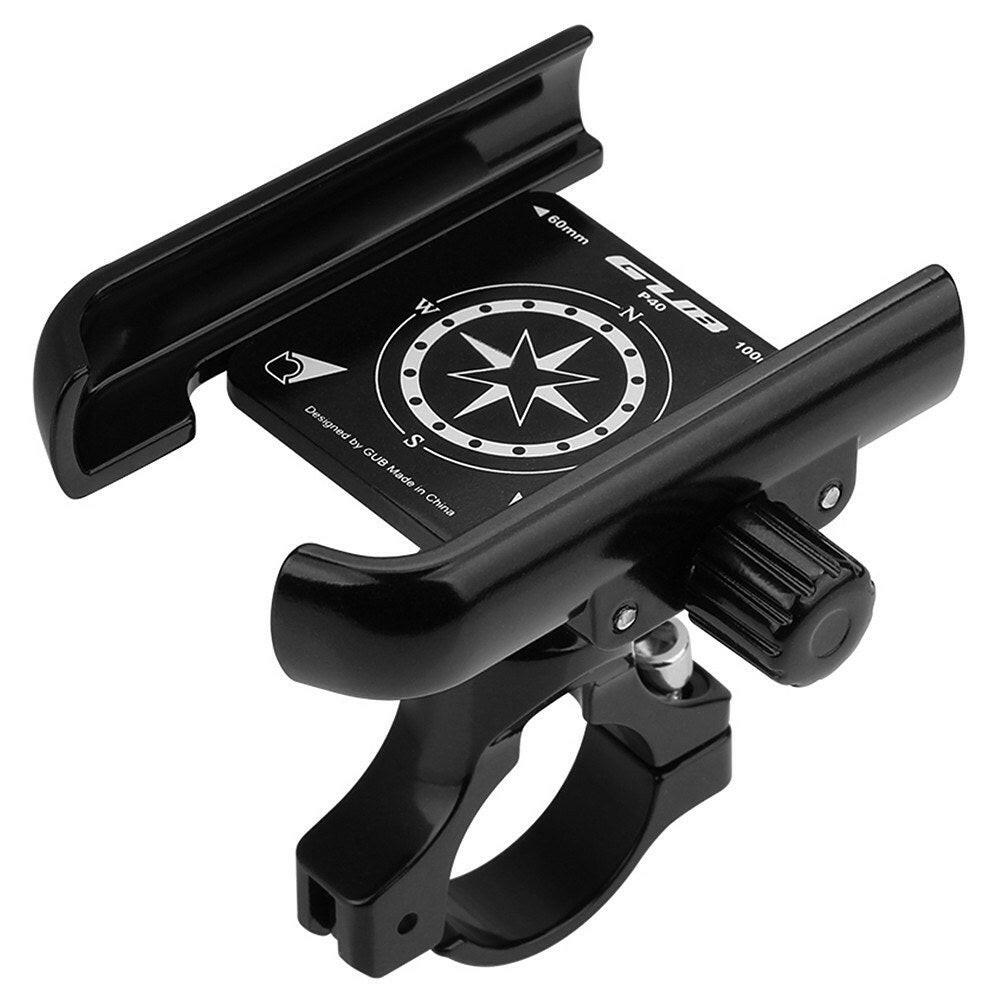 Aluminum Bike Phone Holder 360 Degree Rotating Adjustable Anti Slip Cycling Bicycle Motorcycle Handlebar Phone Mount Holder Stand-WAYBIKER