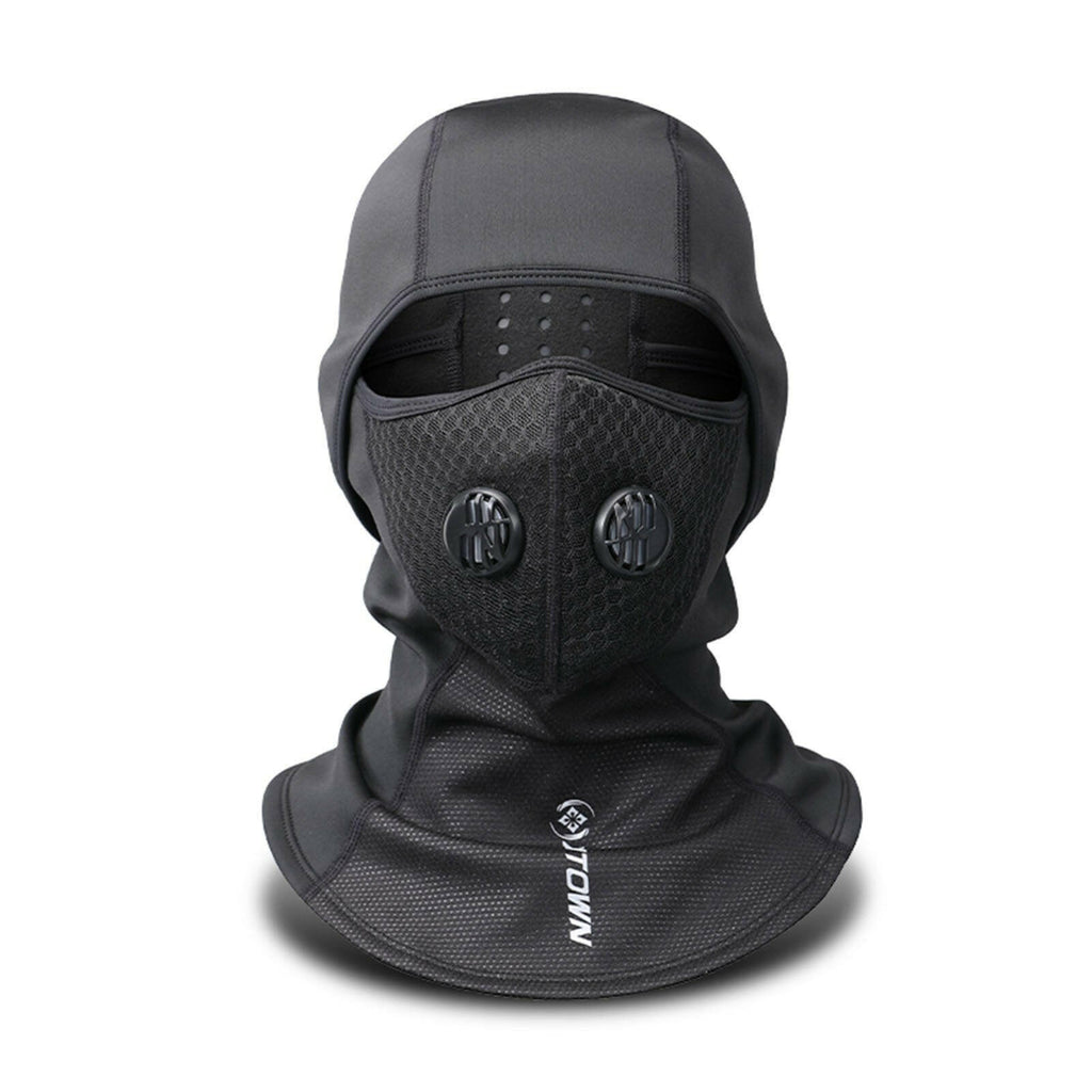 Balaclava Cycling Cap Thermal Face Cover with Breathing Valve in Winter for Skiing Snowboarding Motorcycling for Men Women