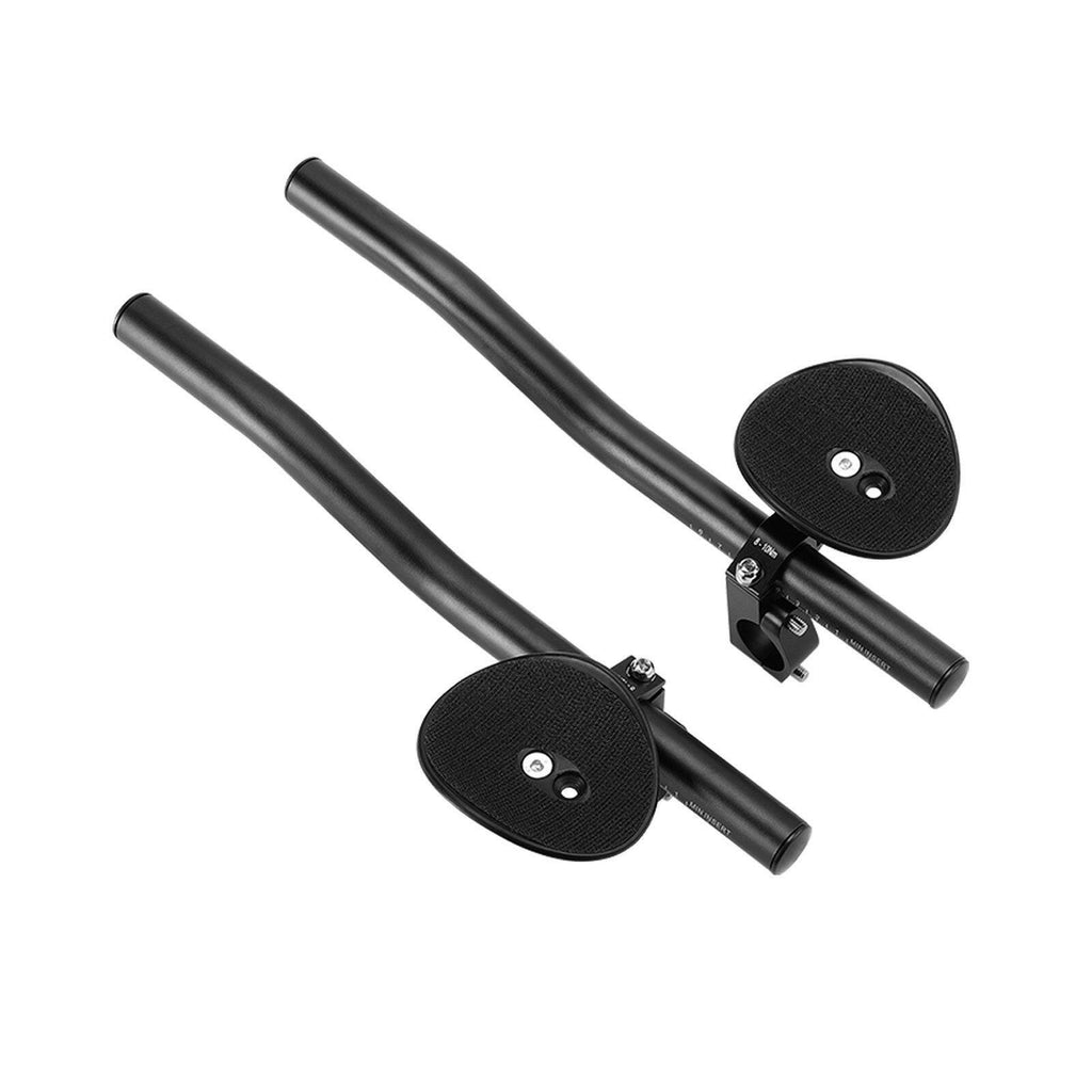 Bicycle Rest Handlebar Time Trial Bike Aerobar Cycling Aluminium Alloy Arm Aero Bar Bicycle Relaxation Handlebars for Road Bike and Mountain Bike-WAYBIKER