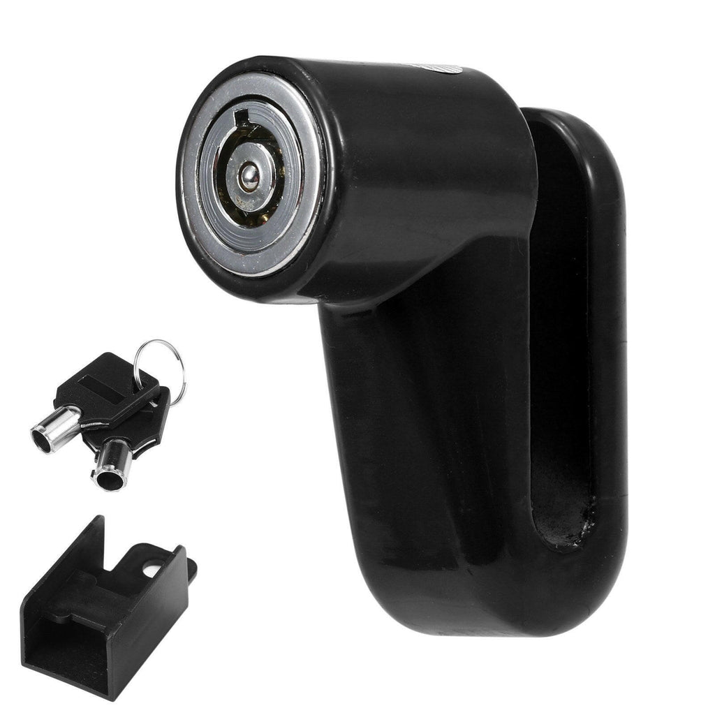 Anti-Theft Disc Lock Motorcycle Bike Safety Wheel Disc Brake Lock Waterproof Padlock   Cycling Rotor Disc Brake Wheel Lock with Two Keys-WAYBIKER