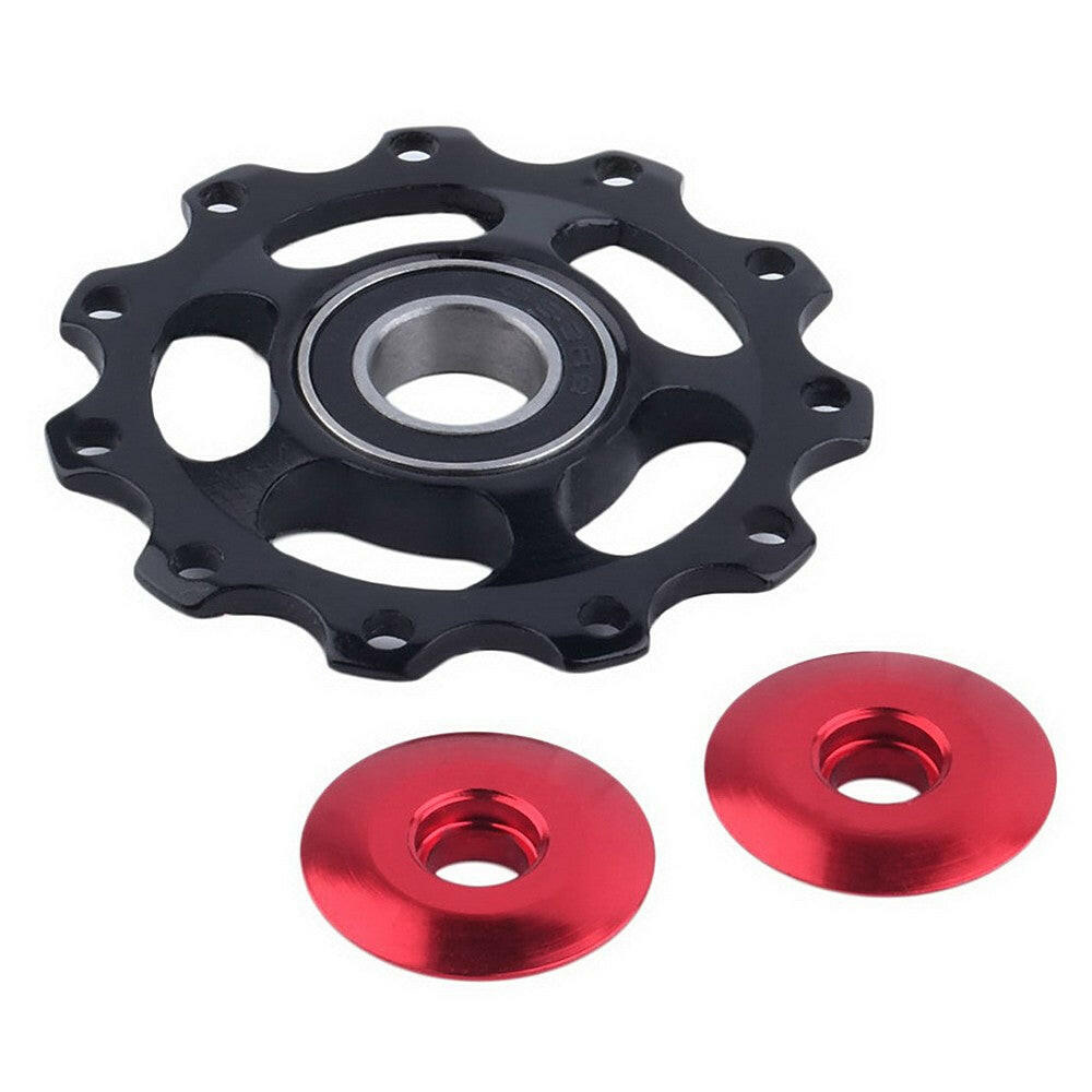 11T Aluminum MTB Mountain Bike Bicycle Jockey Wheel Rear Derailleur Pulley-WAYBIKER