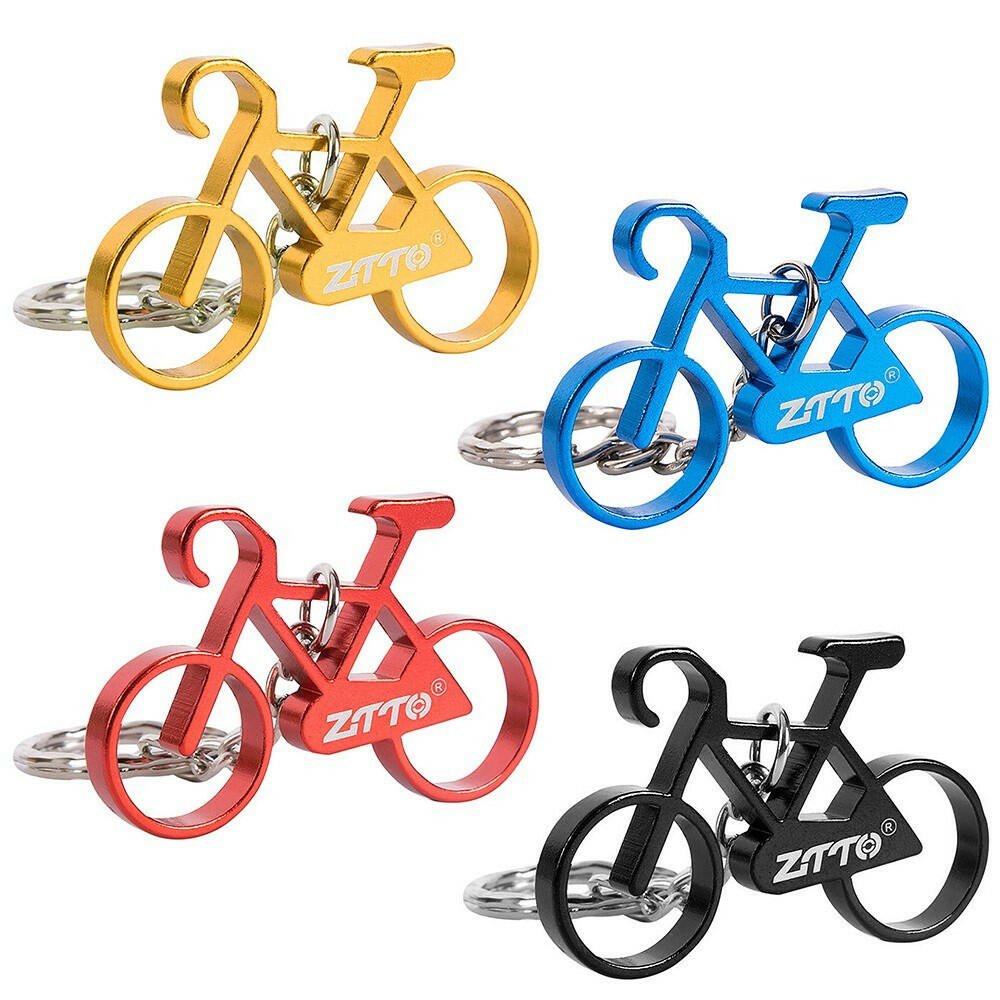 Mini Bike Key Chain Aluminum Alloy Bicycle Keychain Key Chain Ring