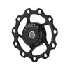 ?Lixada 1pc 11T Rear Derailleur Guide CNC Aluminum Alloy Pulley Jockey Wheel Disc Sealed Bearings Pulley Replacement-WAYBIKER