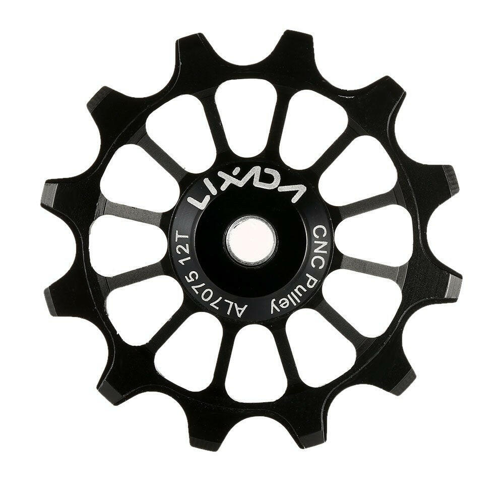 Lixada Bicycle Rear Derailleur Pulley 12T MTB Road Bike Rear Derailleur Pulley Roller Bearing Jockey Wheel Bicycle Parts-WAYBIKER
