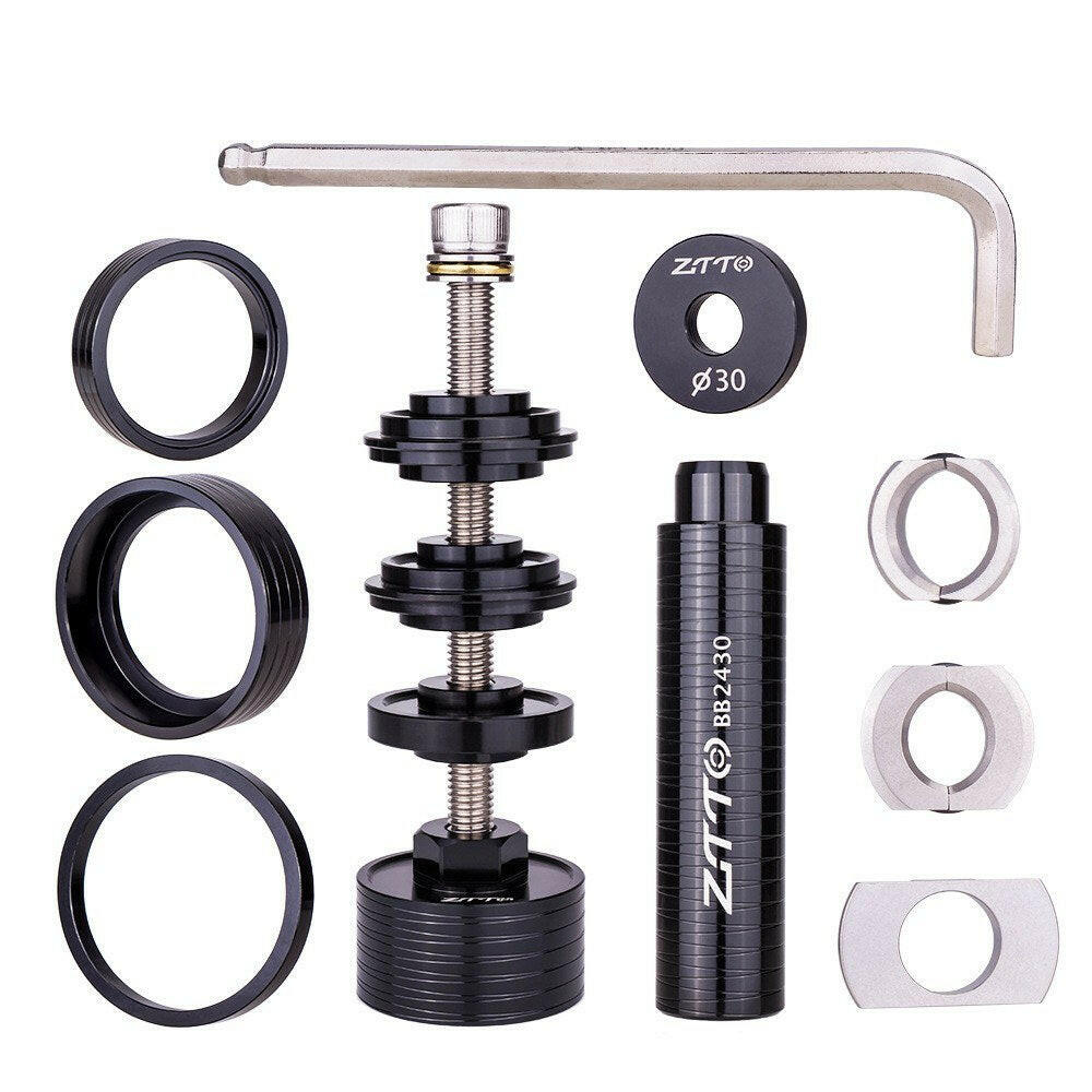 Bicycle Press In Bottom Bracket Static Installation And Disassembly Tool Set BB86 / 30 / 92 / PF30 Bottom Bracket Dismantling Tool Removal Tool