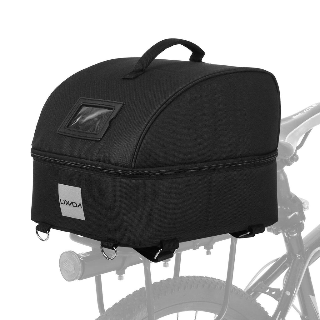bike helmet and basket storage LIXADA Durable Bike Helmet Bag Zippered Motorcycle Helmet Carrying Bag