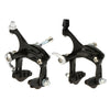 2 pcs Aluminum Alloy Outdoor Mountain Bike Bicycle Rubber Caliper Brake Set Front & Rear Brake-WAYBIKER