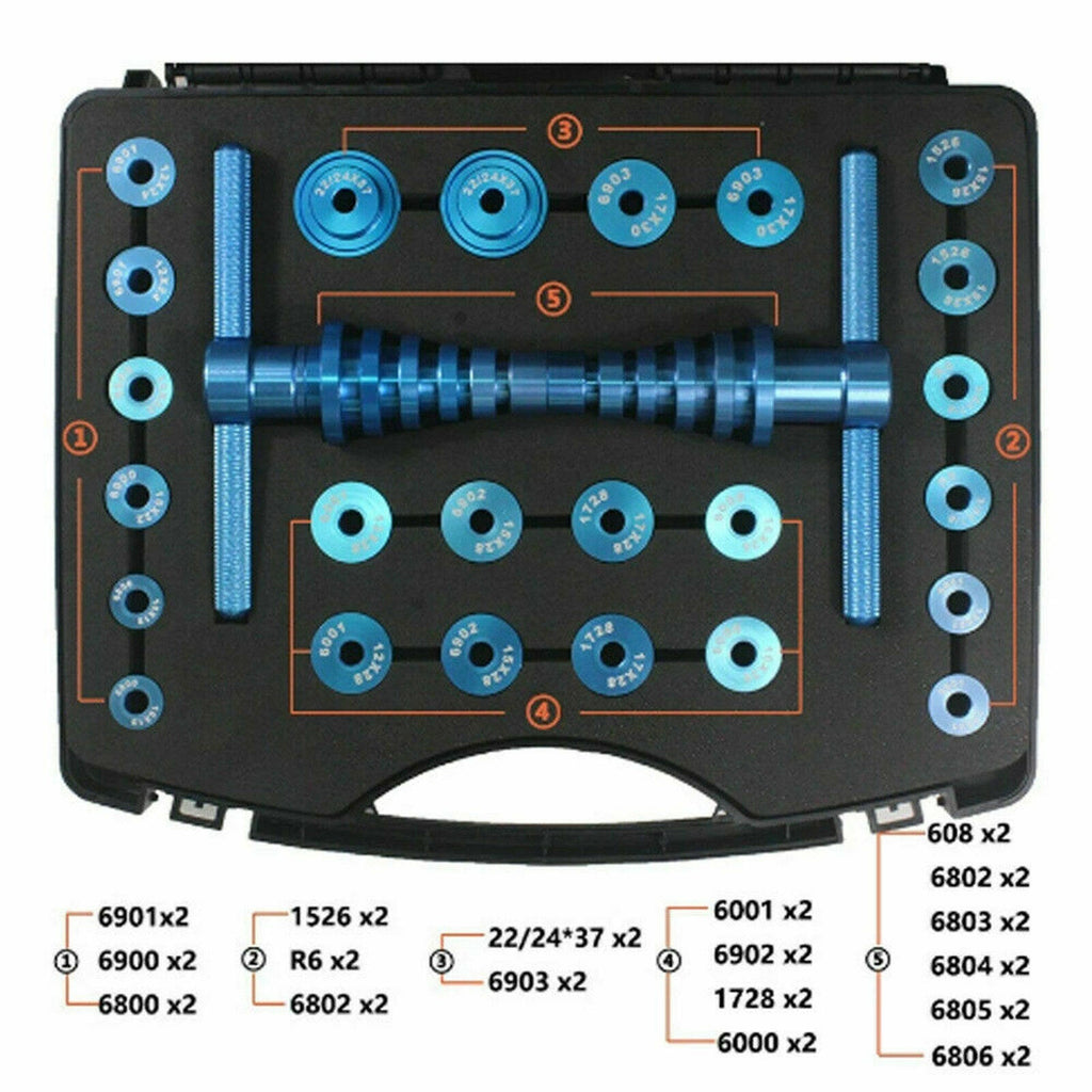 Bike Bearing Press Set Bike Assembly Tool for Wheels Hub Bearing Installation-WAYBIKER