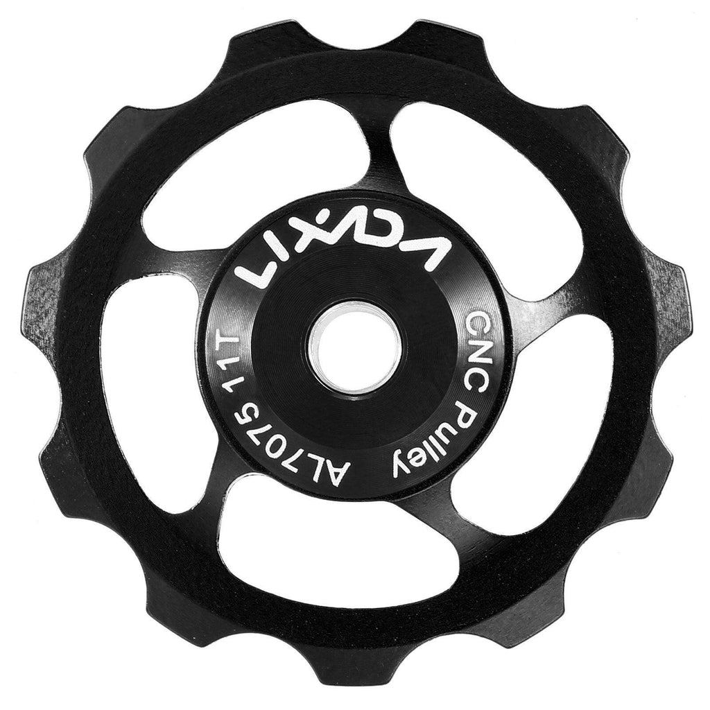 LIXADA 11T MTB Bicycle Rear Derailleur Jockey Pulley Wheel Bearing Pulley Aluminium Alloy Road Bike Guide Roller