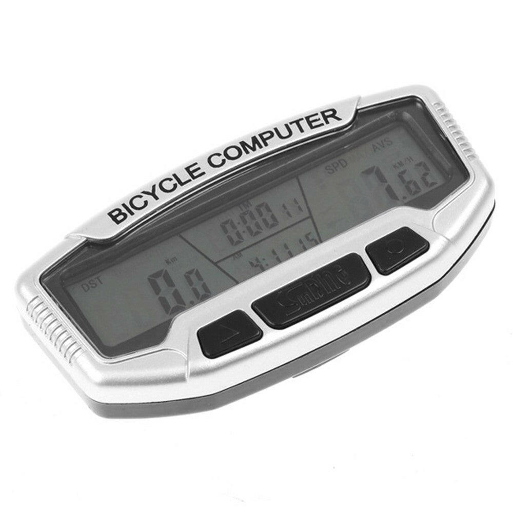 Waterproof Bike Bicycle Digital LCD Computer Odometer Speedometer Velometer Auto Backlight 27 Functions-WAYBIKER