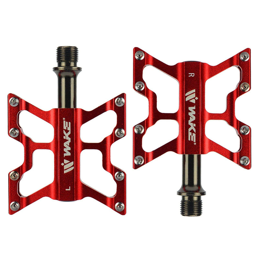 Aluminum Alloy Bicycle Pedal Cycling Pedal Durable Foot Pedal Accessory Non-slip Bike Pedal Riding Bike Part-WAYBIKER