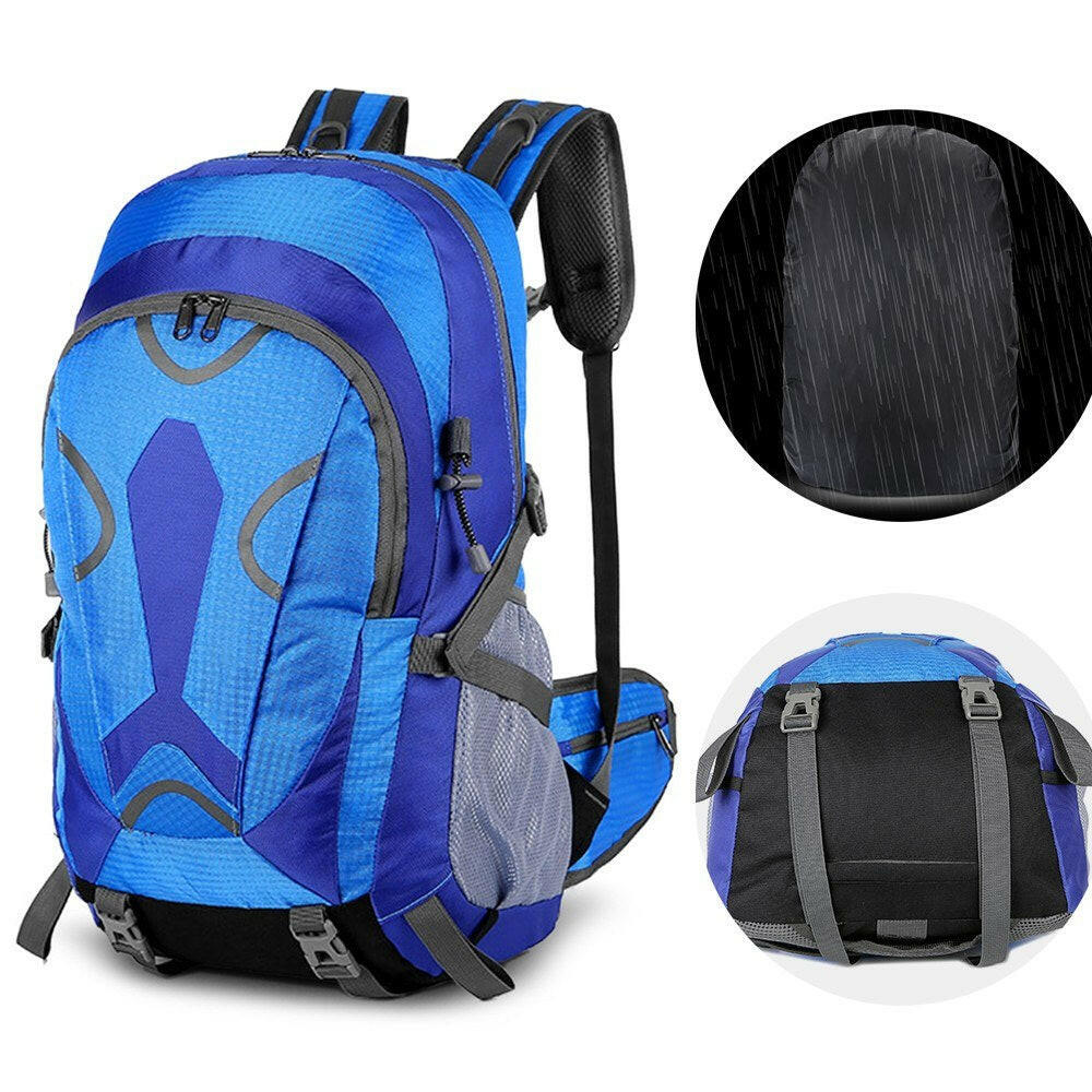 36-55L Large Capacity Storage Backpack Waterproof Shoulders Bag with R