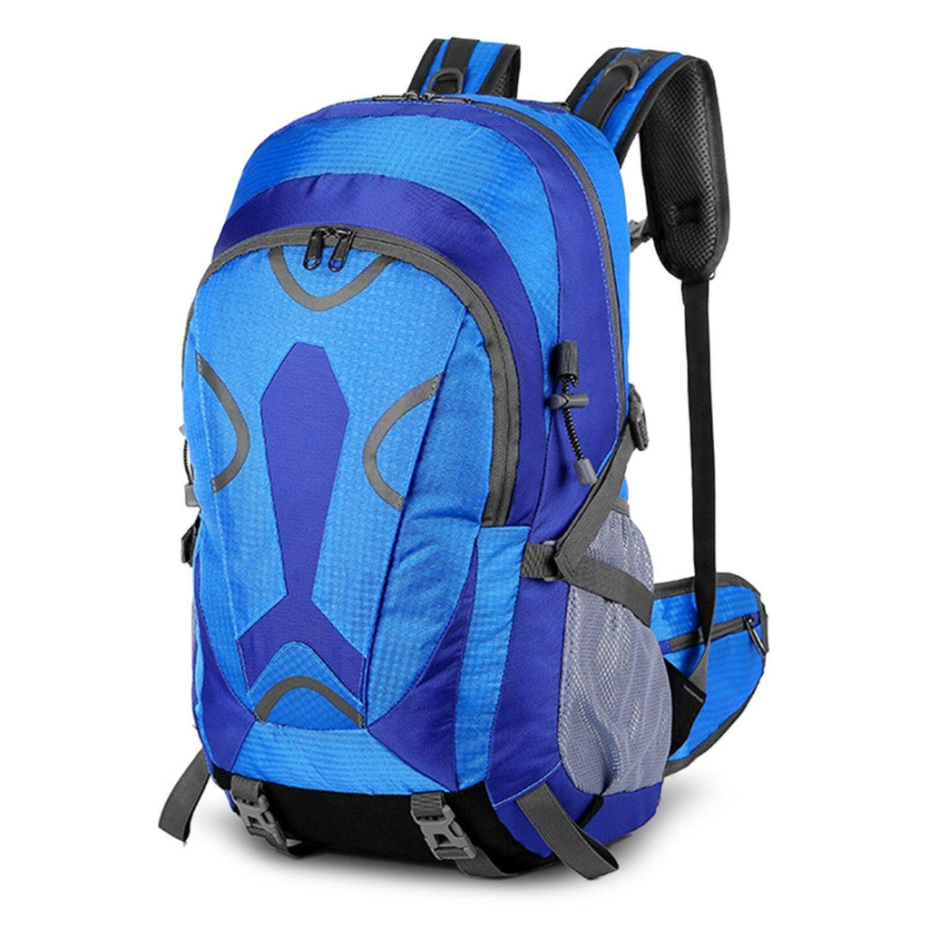 36-55L Large Capacity Storage Backpack Waterproof Shoulders Bag with Rain Cover for Outdoor Camping Hiking Climbing-WAYBIKER