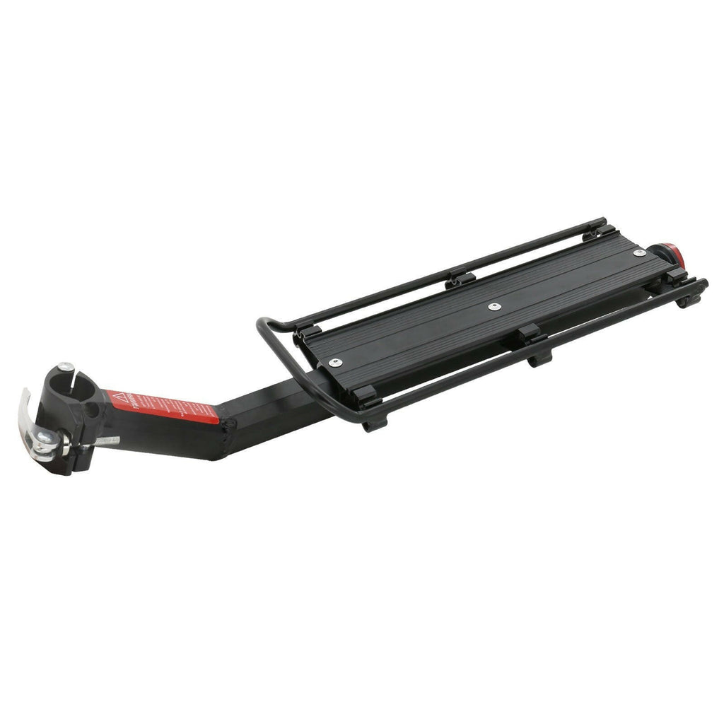 Bike Cargo Rack Rear Bike Rack Quick Release Cycling Aluminium Alloy Luggage Carrier Racks with Reflector-WAYBIKER