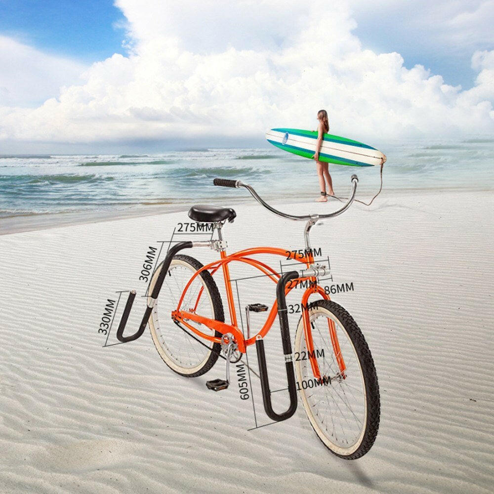 Surfboard Rack Bicycle Mount Holder Bracket Surfing Board Carrier Mount Rack Bicycle Wakebaord Bike Longboard Surfboard Mount-WAYBIKER