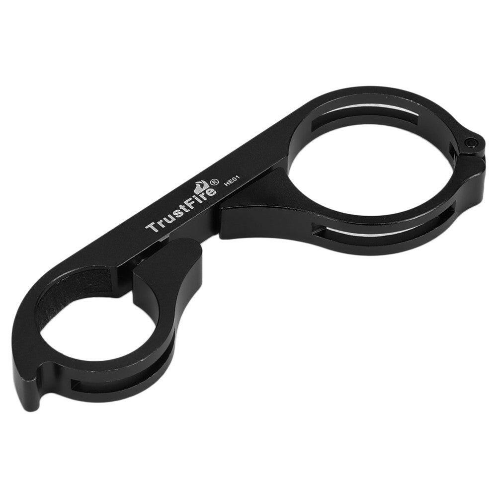 Bicycle Double Handlebar Extender with Allen Key Lamp Holder for Bicycle Lights Flashlights-WAYBIKER