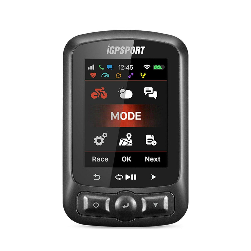 GPS Cycling Computer ANT+ WIFI Rechargeable IPX7 Water Resistant Bike Odometer