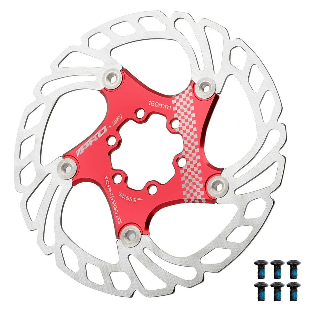 160mm/180mm/203mm Floating Brake Disc Rotor with 6 Bolts for MTB Mountain Road Bike-WAYBIKER