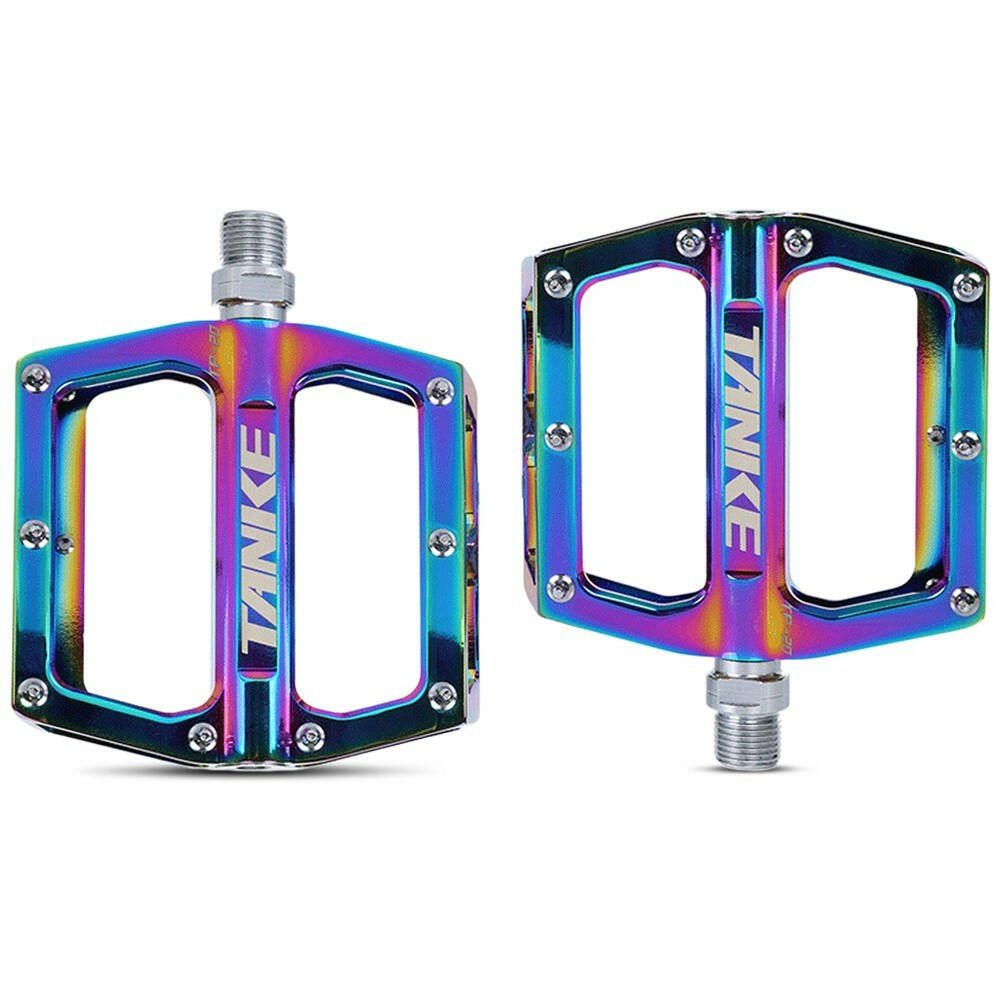 Bike Pedals Anti-Silp Aluminum MTB Pedals Bicycle Flat Pedal with Sealed Bearing for MTB Mountain Road Bicycle Folding Bike-WAYBIKER