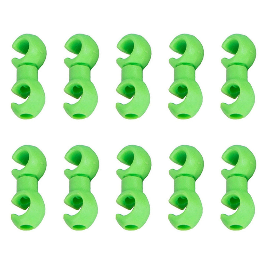 10Pcs Bicycle Cable Clips Rotating Hooks MTB Bike Derailleur Shift Cable Brake Cable Housing Fixing Holder Organizer-WAYBIKER