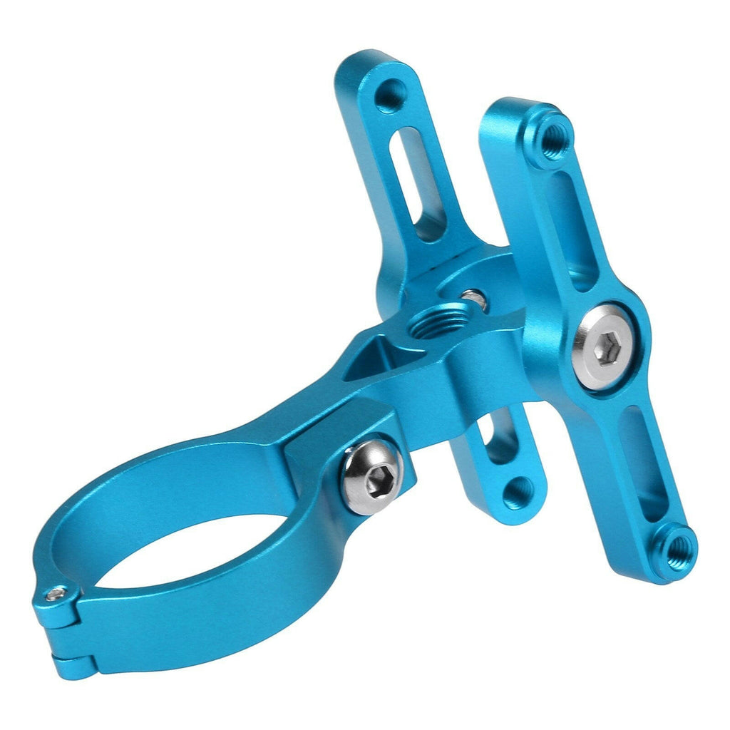 Double Bike Water Bottle Cage Mount Adapter MTB Road Bicycle Handlebar Water Bottle Holder Cycling Seat Post Bottle Mount Adapter-WAYBIKER